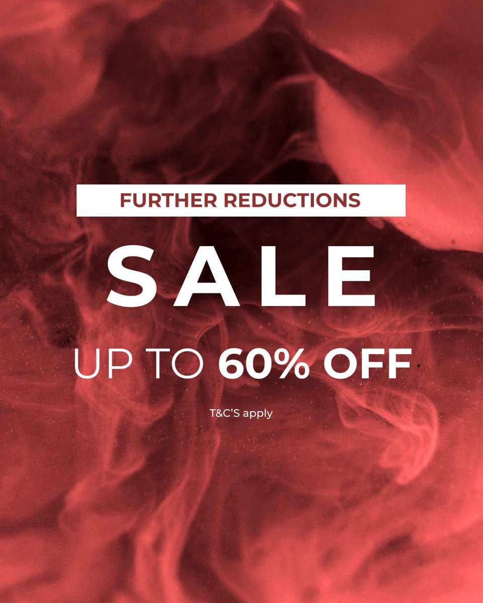 Further reductions off our Tessuti sale. Get up to 60% off designer brands: bit.ly/3QFxgf7 #Tessuti #Sale #Offers