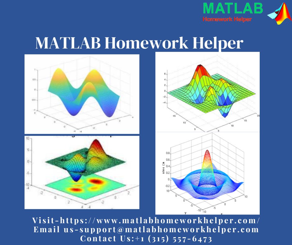 matlabhwhelper's tweet image. MATLAB Homework Experts is a reliable and efficient service that can help students succeed in their studies. If you are looking for help with your MATLAB assignments, be sure to visit matlabhomeworkhelper.com and get in touch with a team of professionals.
#matlabhomeworkhelp