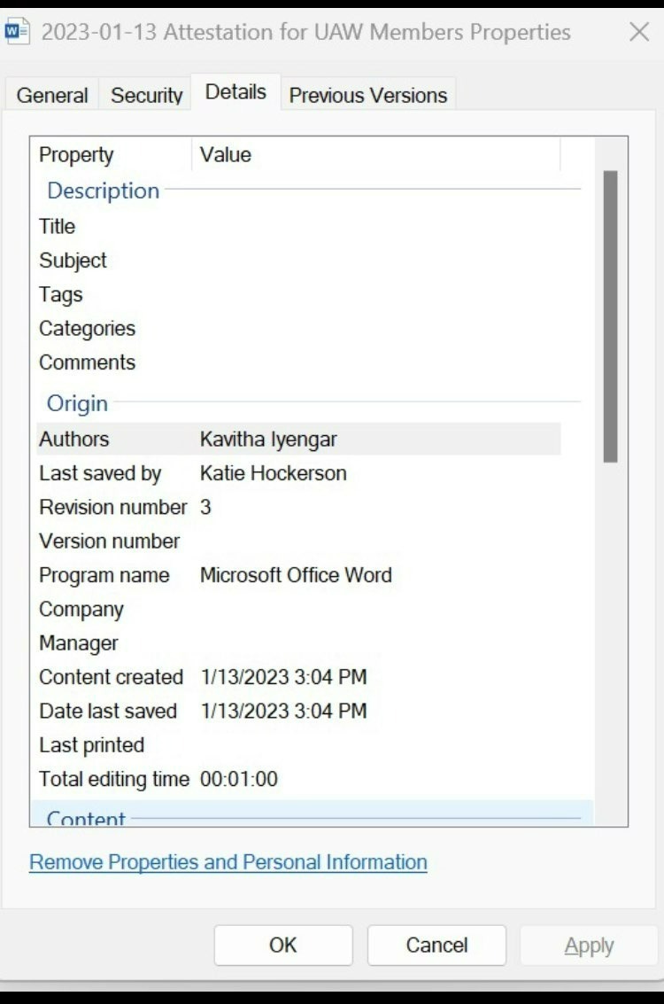 The UC strike has ended, but the whole shitshow is getting better and better: 
@uaw2865, could you please explain why our union legal advisor Kavitha is helping our employer create attestation forms to dock our pay? I can't wrap my head around this, sorry.