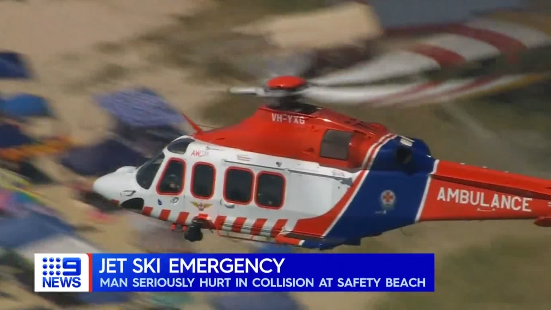 9News Melbourne on Twitter "A man has been seriously hurt after a jet