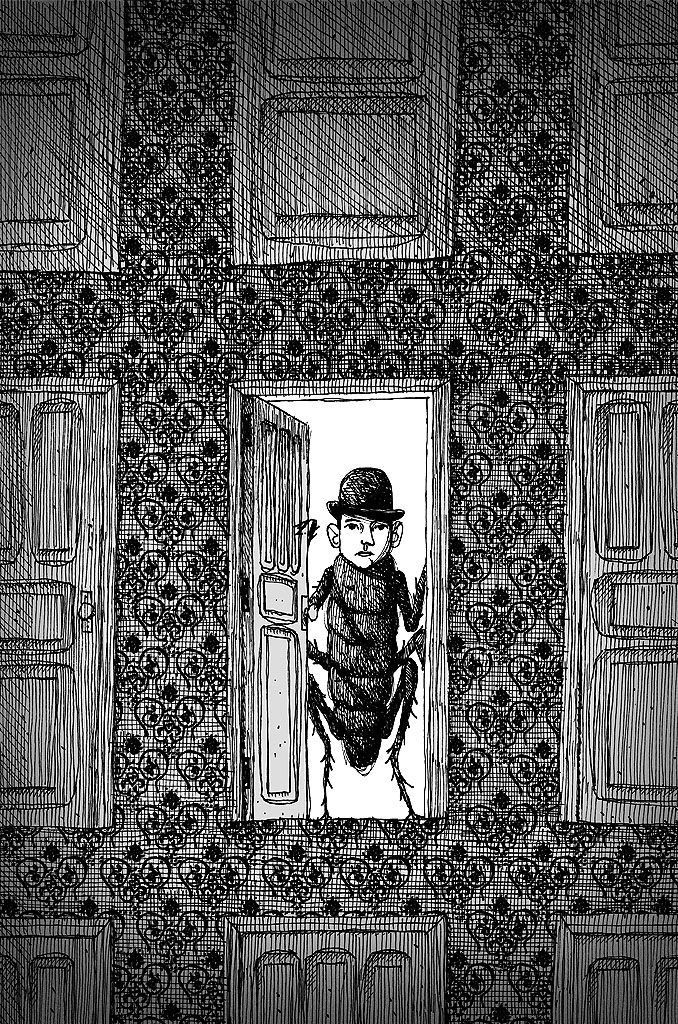 Ilustración de Paco Roca para "La metamorfosis", editorial Astiberri.