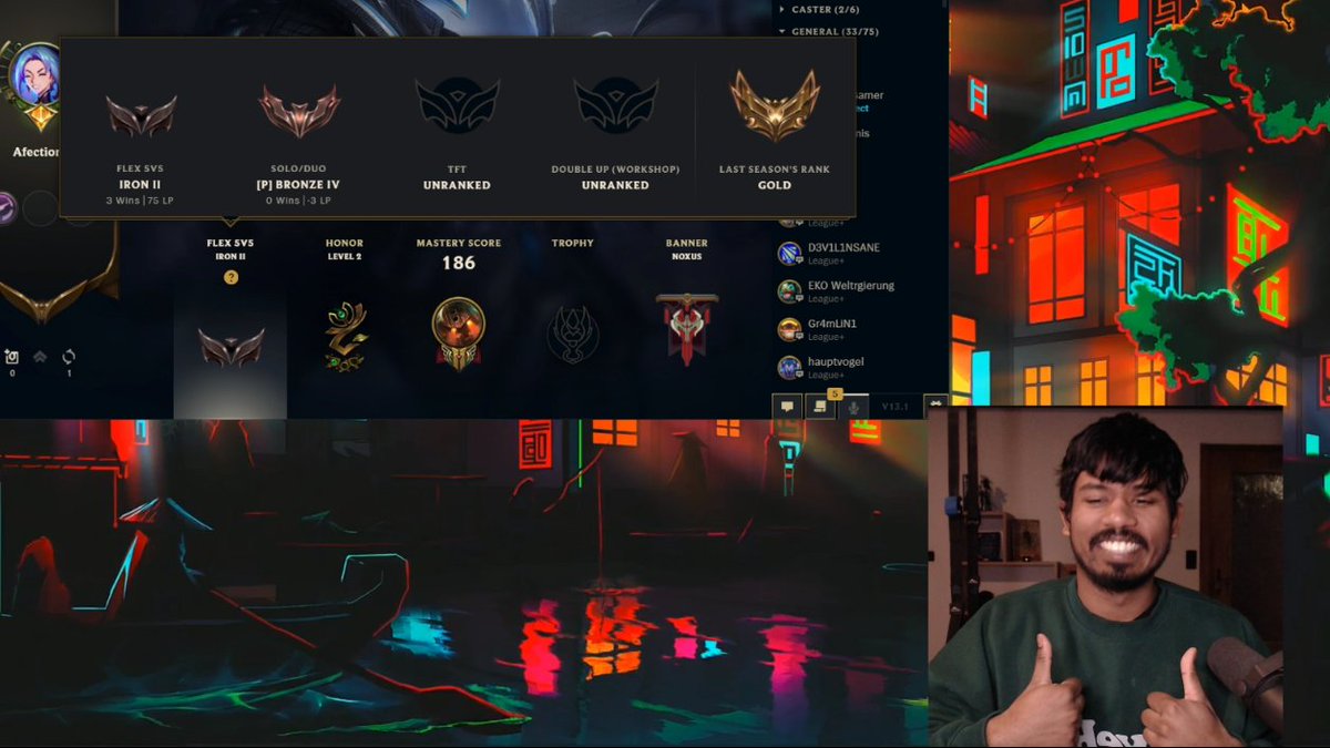 Ich bin glücklich :) Ich hab mein Ziel erreicht!
<a href="/LoLGermany/">League of Legends DE</a>