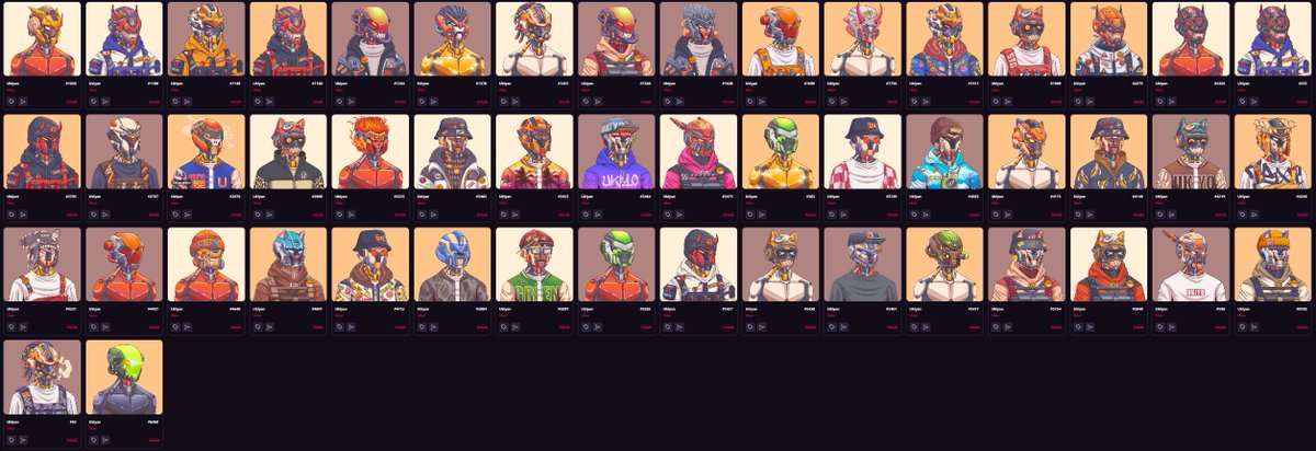 Bullish on @UkiyoNFT_ ? 
Hodling a few.
New staking platform about to go live. Stake without an ICAD or with for a multiplier 👀👀👀
Im $Zen rich mfers