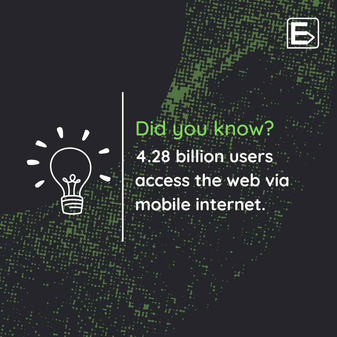 ever_blogs's tweet photo. FACT_15: Did you know 4.28 billion users access the web via mobile internet?
https://t.co/ld6MWrPpsm

#data #datascience #technology #business #tech #machinelearning #bigdata #programming #python #analytics #dataanalytics #artificialintelligence #coding #marketing #deeplearning https://t.co/jrAdoMx9jG