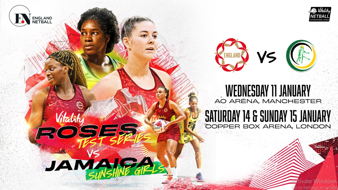 England vs Jamaica Netball International Test Series

Stream link🔴➤livegamestvnow.com/Vitality-Netba…

England Roses vs Jamaica’s Sunshine Girls to England in  three-match test series 11th - 14th January 2023 at Manchester's AO Arena
#Netball2023 #EnglandvsJamaica #VitalityNetbal