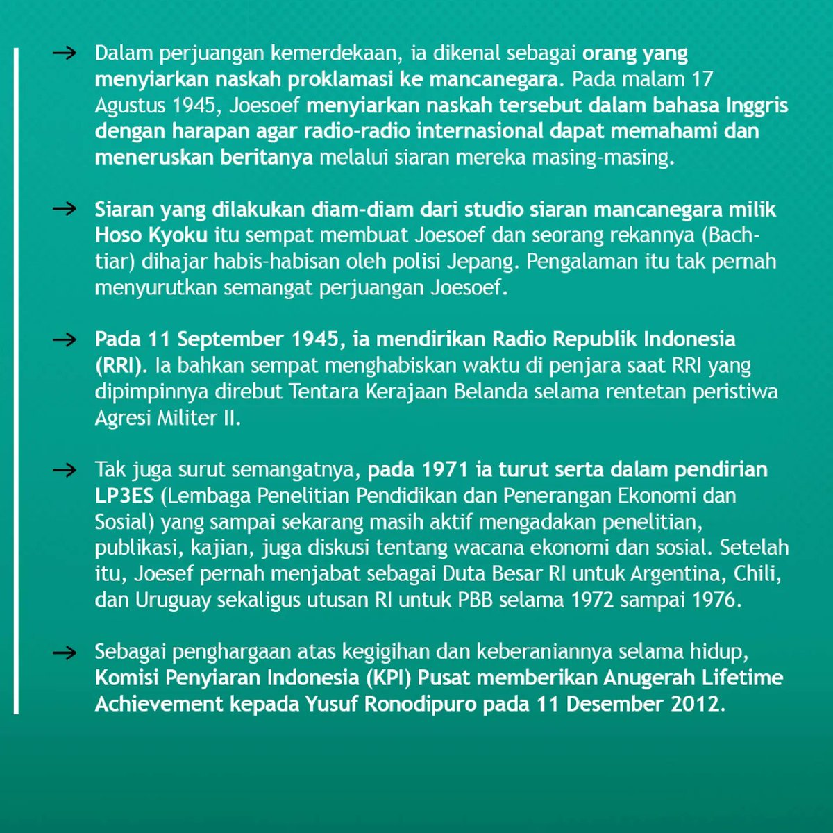 Opinia_Official's tweet image. Namanya sempat Kakmin sebut waktu membahas keroncong "Sepasang Mata Bola", ygy.

Siapa, sih, sebetulnya Yusuf Ronodipuro (Joesoef Ronodipoero) ini?

Selengkapnya bisa kamu baca di link.opinia.id/post/yusuf-ron…

#sosok #opinia #mediasosialindonesia #sepasangmatabola