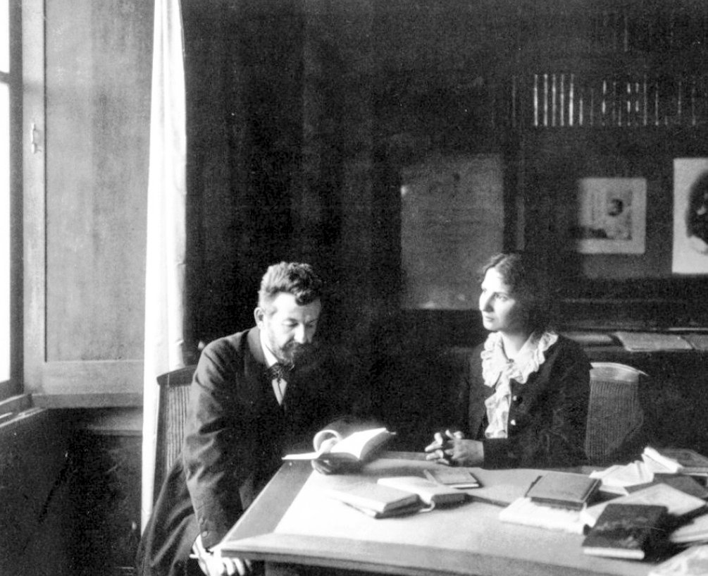 Letnapark's tweet photo. Ida #Dehmel *14.8.1870 - 29.9.1942; Künstlerin, Salonnière, Ehefrau v Richard Dehmel
1926 Gründerin Künstlerinnenverein #GEDOK (1933 sofort Ausschluss, weil sie Jüdin ist!), mit Schwester Alice Bensheimer Kampf für Frauenrechte. Suizid kurz vor der bevorstehenden Deportation. https://t.co/nciLm7Dom4