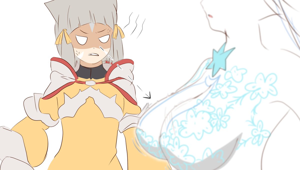 ずいぶん前に描いたゼノブレイド2絵 