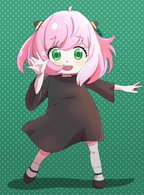 アーニャアーニャ #イラスト 