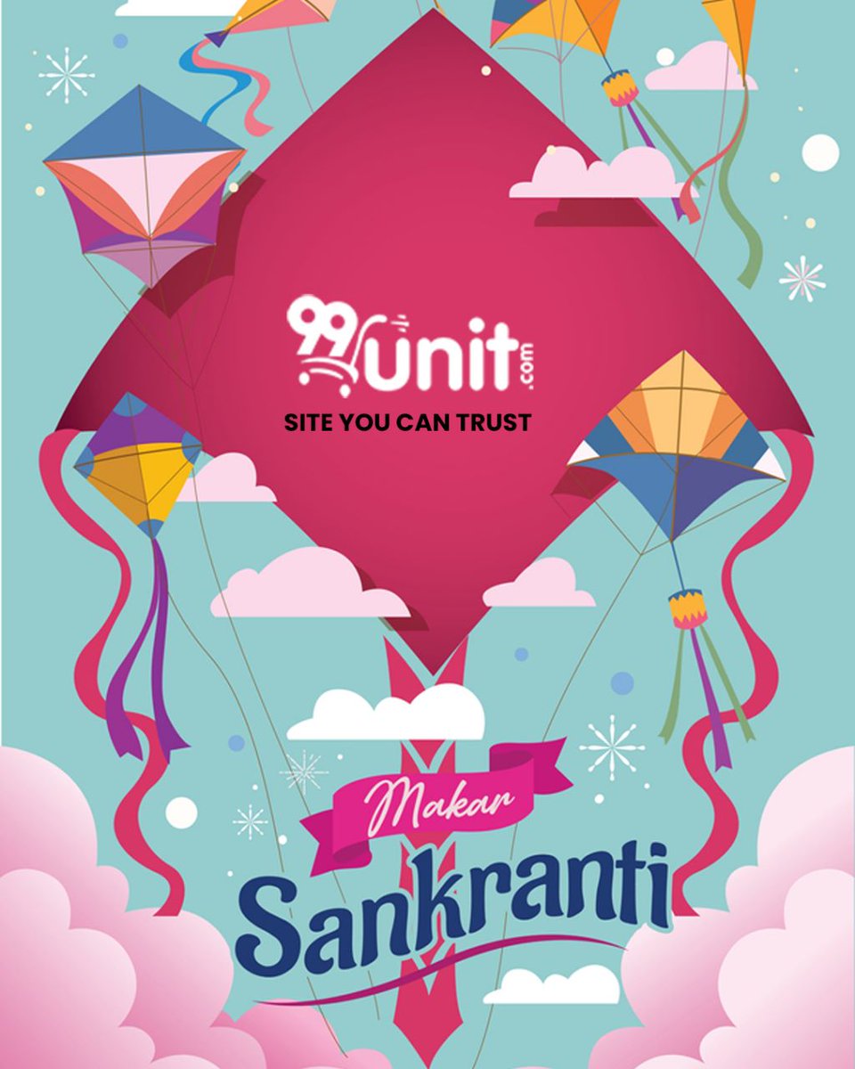 99unitindia's tweet photo. May the beauty of this #Sankranti festival fill your home with happiness and positivity. #99unit wishes you a very Happy and Prosperous Makar Sankranti
🌐https://t.co/4X4ZtJQB2n
📲+917678627246
#मकर_संक्रांति #HappyMakarSankranti2023 #makarsankrantispecial #AbduRozik𓃵 #Awesome5G https://t.co/UFb2jeJBez
