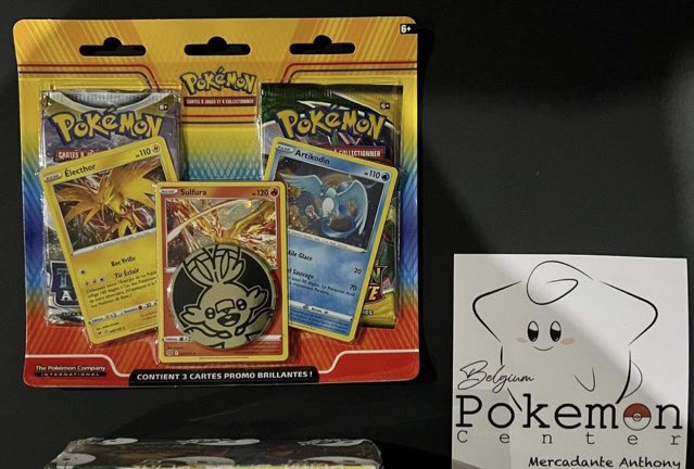 PokemonBelgium's tweet photo. Bonjour,
Je vous propose aujourd'hui un pack duo comprenant :
Tempête Argentée ❄️
Évolution Céleste ✨🎀
Pour plus d'informations, veuillez consulter notre site web:
https://t.co/bdIrOS0ba8
#PokemonMerchandise #PokemonCollectors #PokemonTrading #PokemonForSale #PokemonMark https://t.co/yjjokPrIpG
