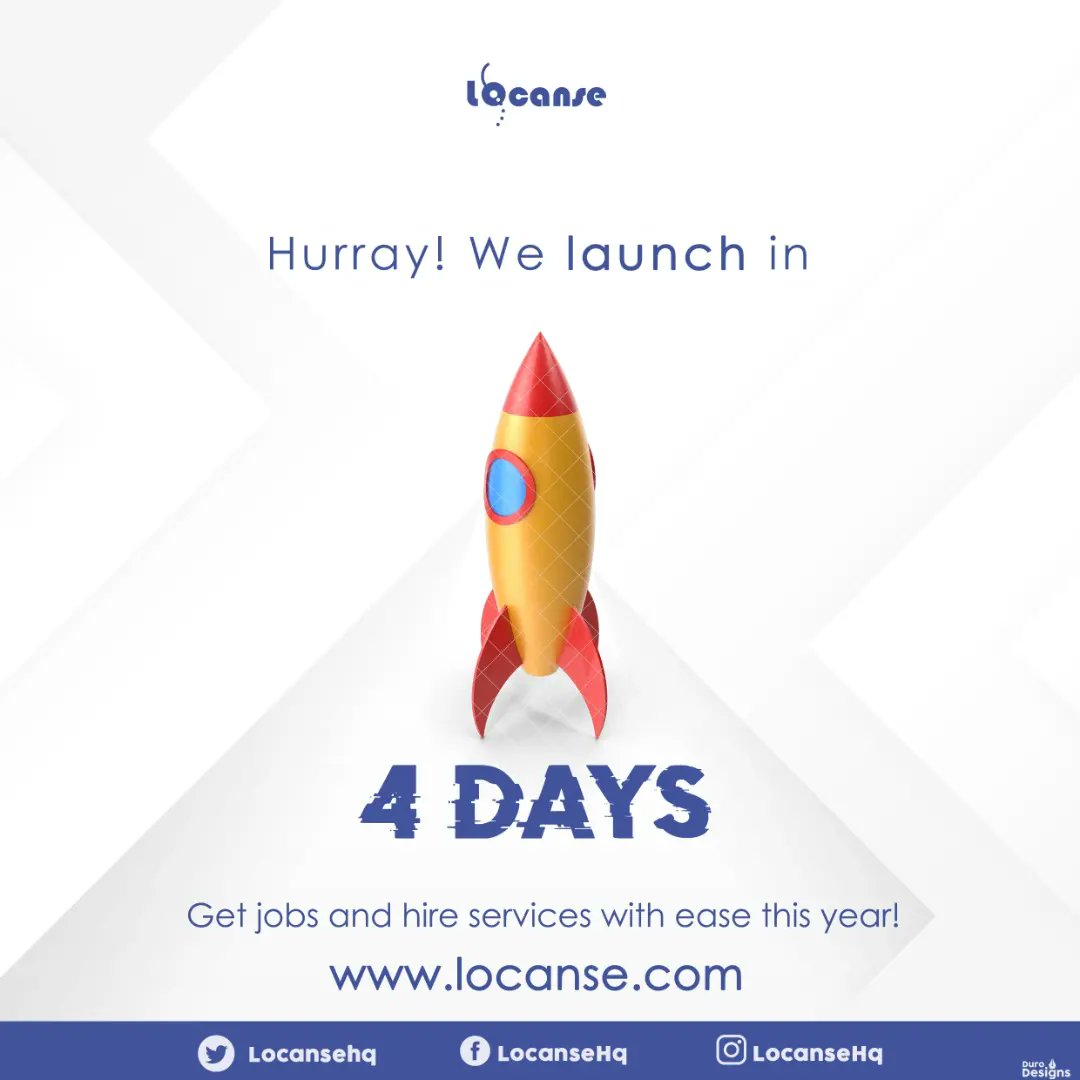 LocanseHQ's tweet photo. The D-day is so near, with only 4 days remaining. The challenge is still ongoing and ends on the day of the launch, so don't sleep on it. https://t.co/pjE0kVk5wc