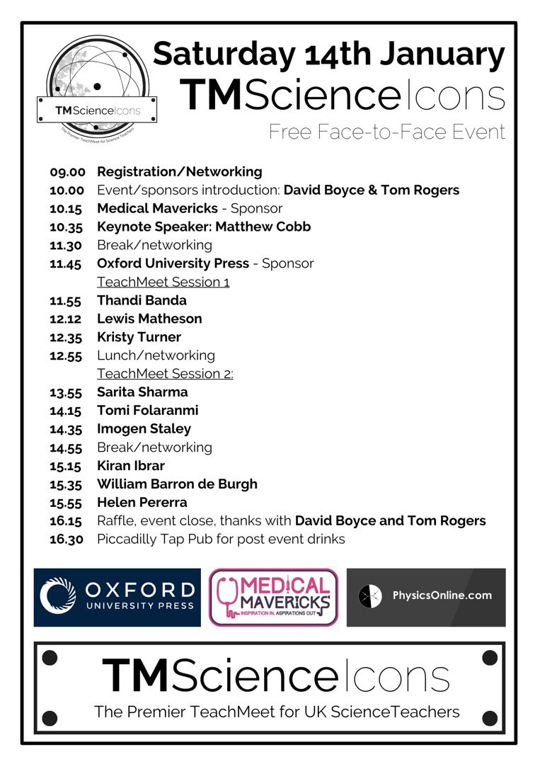 TTRScience's tweet photo. Morning all! If you are waiting with bated breath for the link for our superb event today- the wait is over! https://t.co/OgT79jFqD7 join us soon for a great day! @tmscienceicons @Teachmeeticons #tmsci https://t.co/NwOmSViWB8