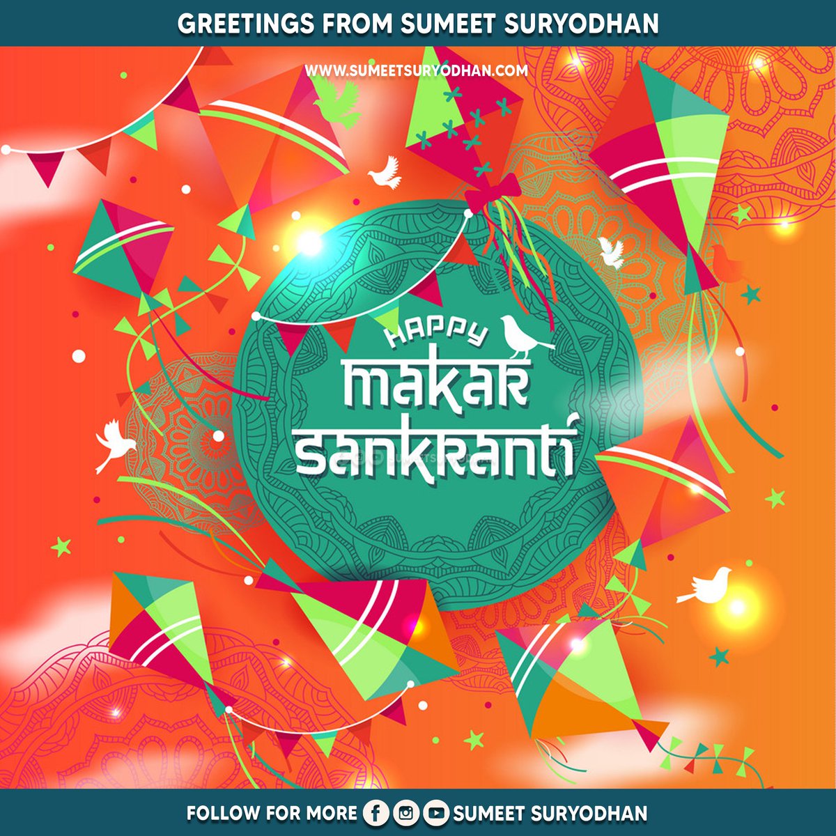 Sumeetsuryodhan's tweet photo. Wishing you all a very happy &amp; auspicious makar sankranti.
Enjoy the festival but take care of birds too 😊✨

#HappyMakarSankranti 

Team Sumeet Suryodhan 

https://t.co/crksmPsMSA

#sumeetsuryodhan #sumilization #model #bodybuilder #influencer #creator https://t.co/DiWy2dayTY