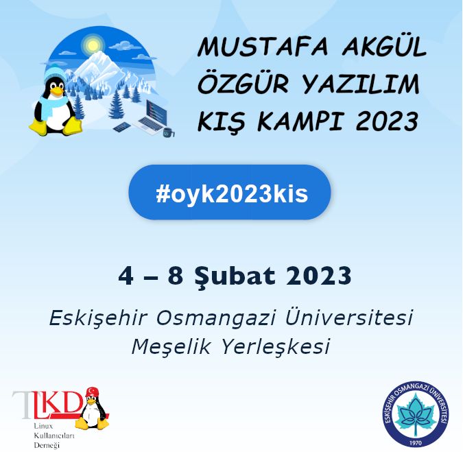 Altosec, 4-8 Şubat 2023 tarihleri arasında Eskişehir Osmangazi Üniversitesi Meşelik Yerleşkesi'nde düzenlenecek Mustafa Akgül Özgür Yazılım Kış Kampı'na sponsor oldu.

Katılımın ücretsiz olduğu etkinlik hakkında daha fazla bilgi almak için 👉 kamp.linux.org.tr/2023-kis/