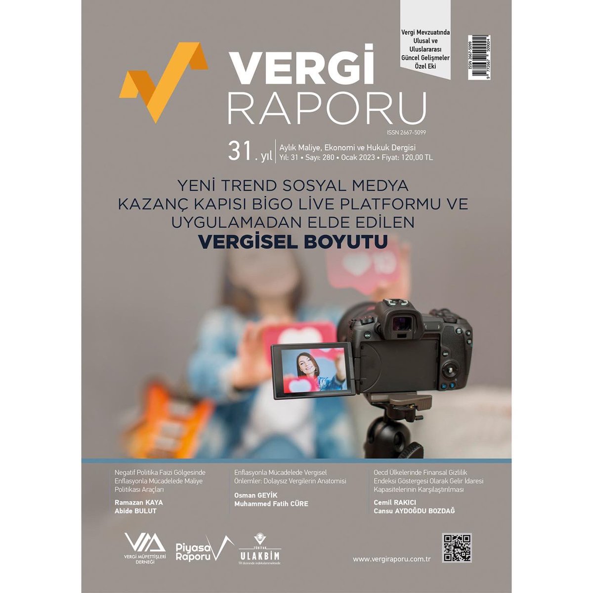VRaporu's tweet photo. Vergi Raporu Ocak-2023 Sayısı https://t.co/SFquSVS9kW de Yayında.. https://t.co/BS67p9ORO7