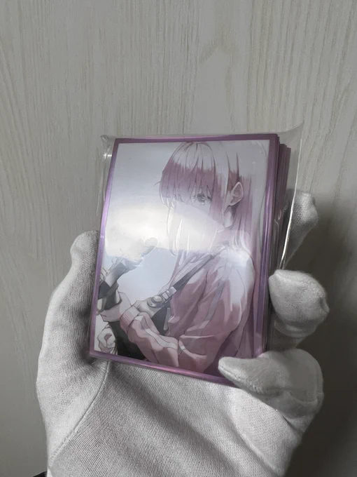 スリーブの実物① 