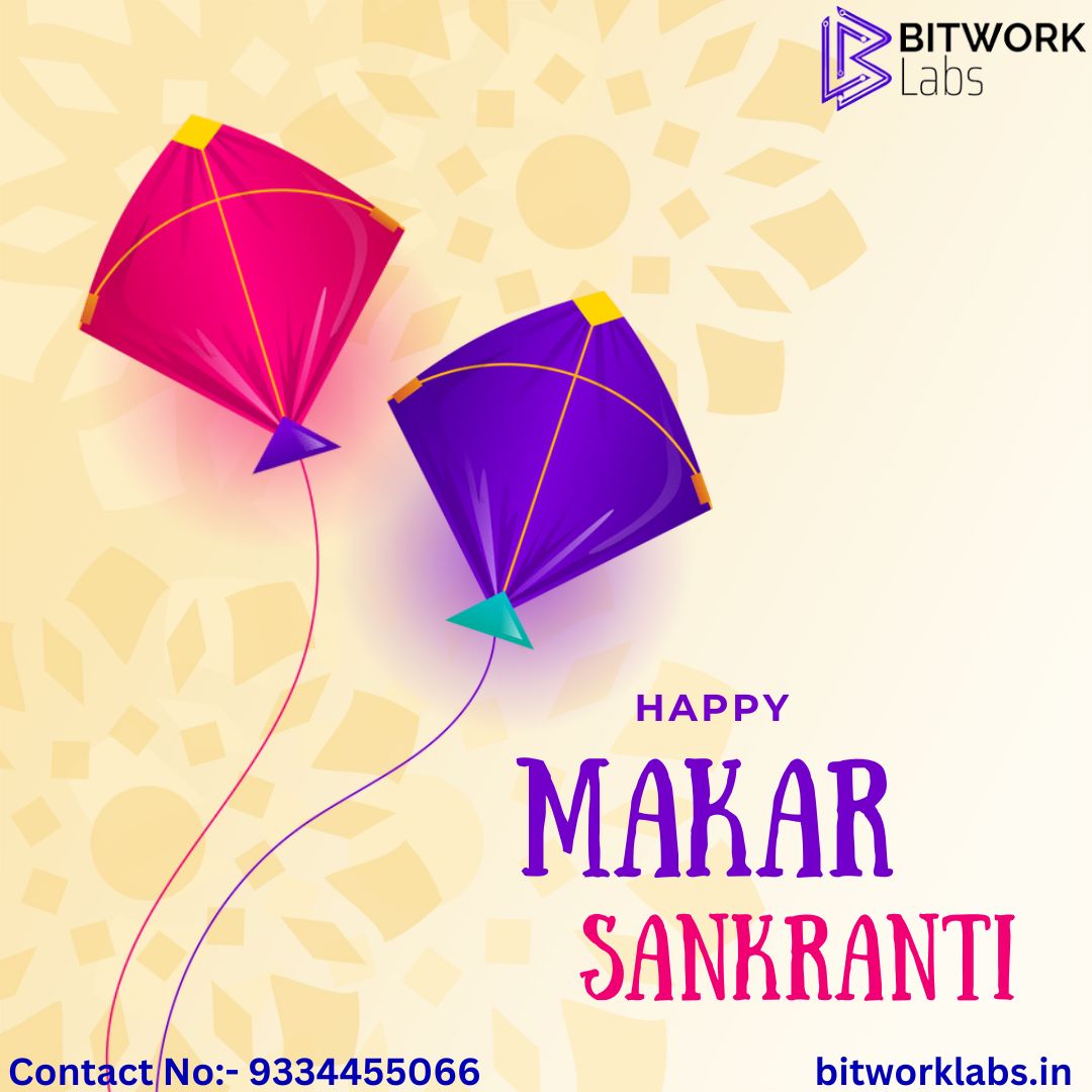 BitworkLabs's tweet image. May this Makar Sankranti fill your life with joy, happiness, and love.Wishing you and your family a very Happy Makar Sankranti !
Visit@ bitworklabs.in 
#Happymakarsankranti #bestwishes #Bitworklabs #ITcompany #ITservices #Webandsoftwaresolution