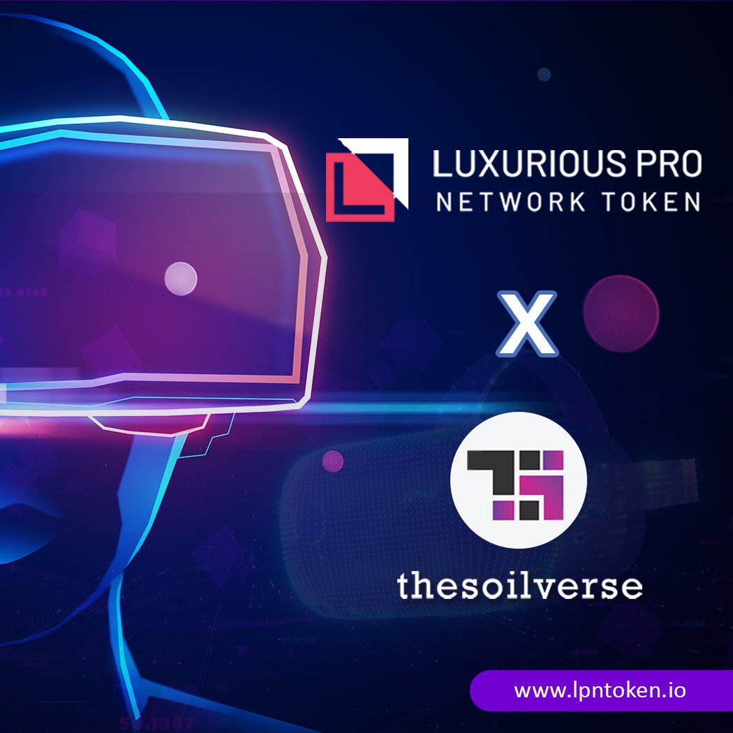 Uniting the strengths of LPNT and The Soil Verse to drive innovation and growth through collaborative partnerships

Explore The Soil Verse at Decentraland (Map Position: 123,-101) 

#virtualreality  #digitalassets #web3 #decentralizedfinance #decentralized #innovation