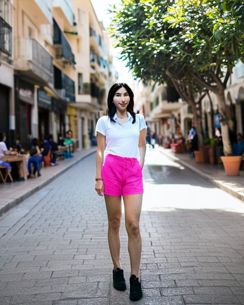 Exciting! 🙌 Finally, I am in my mother's country again: Israel. Very special to experience the country's culture while walking through its streets. In the coming days I will show you more of Tel Aviv and I plan to go to the desert. ☀️ So much fun! #estherolofssonexplores #AI