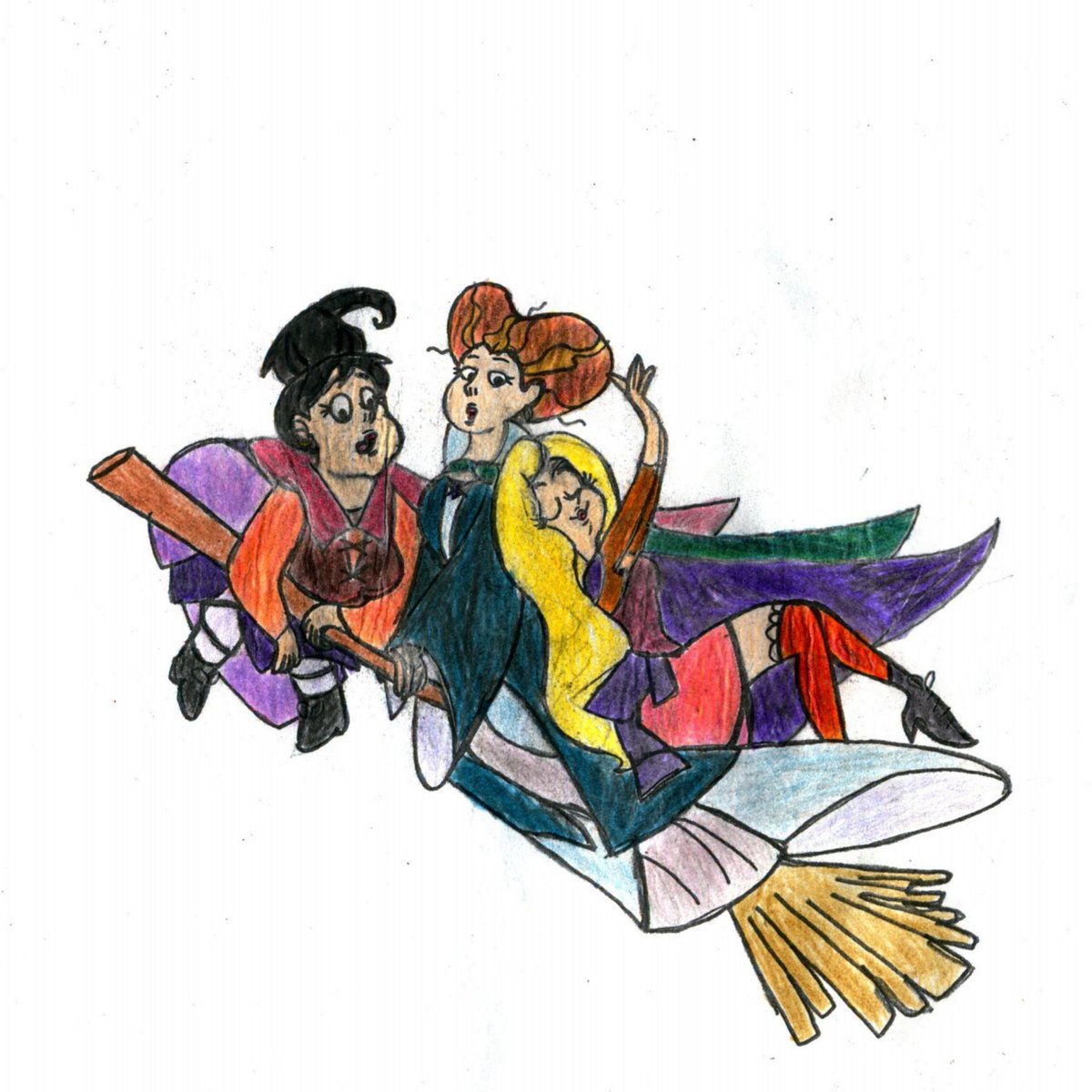 AtbWBBatBird97's tweet photo. Hey U Guys Happy #Halloween's #FridayThe13th Day๐, Well It's #DisneyHocusPocus/#HocusPocus2 #SandersonSisters (#RebeccaSugar/#DaronNefcy/#ChrisSavino Style).
#StevenUniverse #StarVsTheForcesOfEvil/#SVFTOE
#TheLoudHouse/#TheCasagrandes #Disney. https://t.co/HSt9KR7Nh6