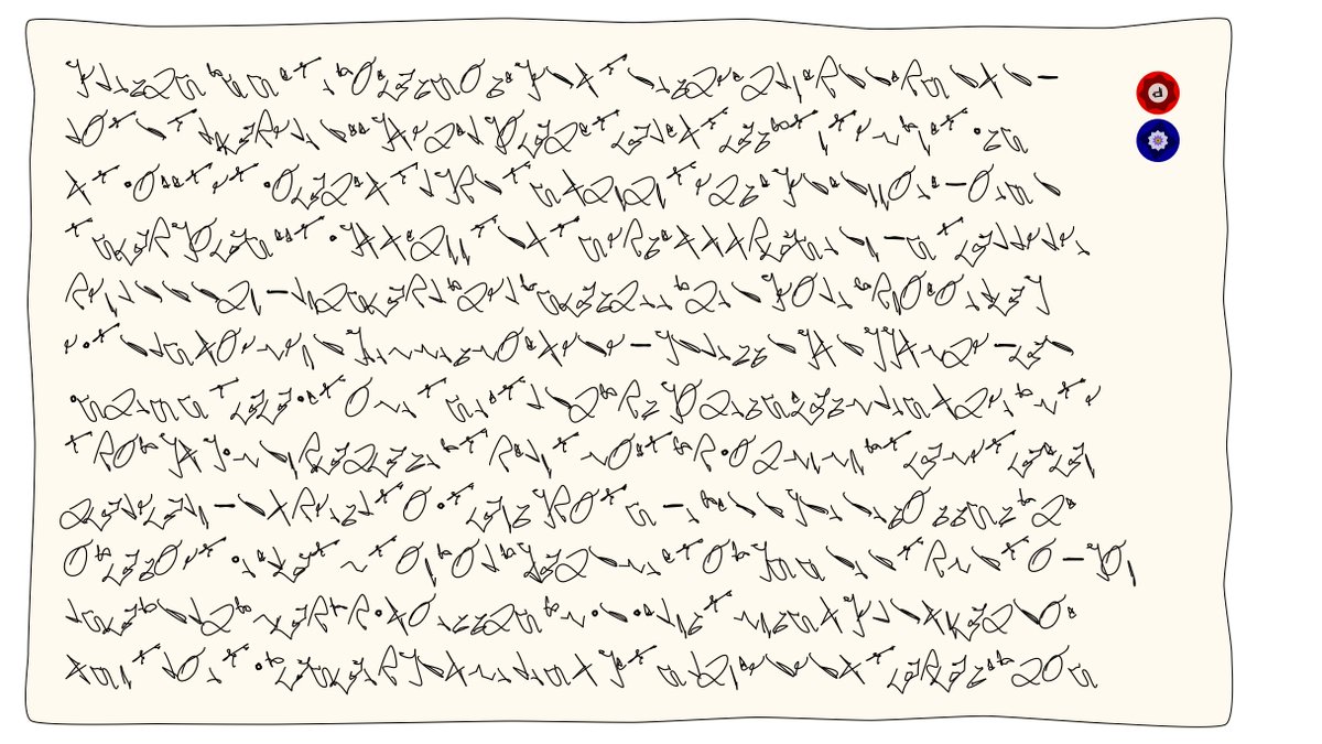 PandeluneA's tweet photo. #genuary14 #genuary Aesemic

The Muranichs is the most famous and puzzling manuscript collection. Thousands of cryptographers and code breakers, known as "Muranichers", have unsuccessfully tried to decipher them.
But do you know their history?
... https://t.co/iF9cf9qZtX