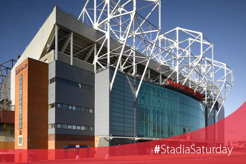 TataSteelConstr's tweet photo. Today is the Manchester derby! 

Did you know our Colorcoat HPS200 Ultra® and Trisobuild was used in the construction of Old Trafford.

#DerbyDay #MachesterUnited #ManchesterCity #PremierLeague #Tatasteel #Trisobuild #Colorcoat #HPS #StadiaSaturday https://t.co/Ntqgkzt5N3