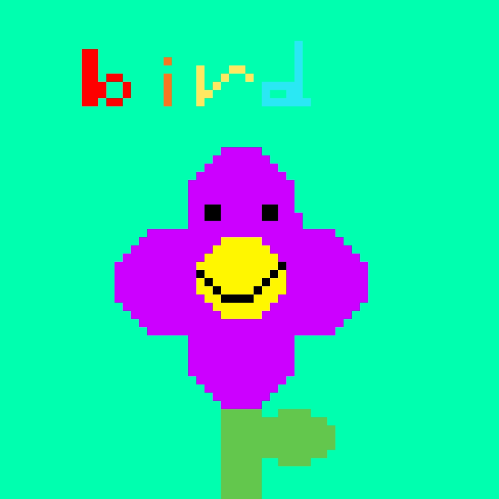 CampSeeds's tweet photo. Bird Flower - The flower's name is Purpy. She changes into a bird. #NFT #NFTCommunity #DreamseedsCamp https://t.co/glyxl3mOIl https://t.co/7O7afZ17Lz