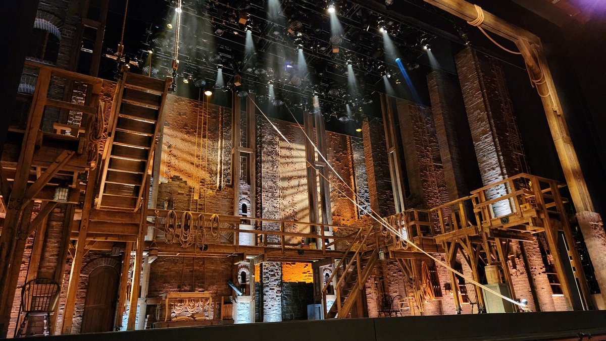 MiaReadsBooks's tweet photo. In the room where it happens... One last time.

Thank you @HamiltonMusical for bringing the incredible production to Melbourne; I have loved every one of the nine performances I've seen.

Chookas for your final Saturday night ❤️ #hamfam #hamfan https://t.co/mc3KJ2cYzp