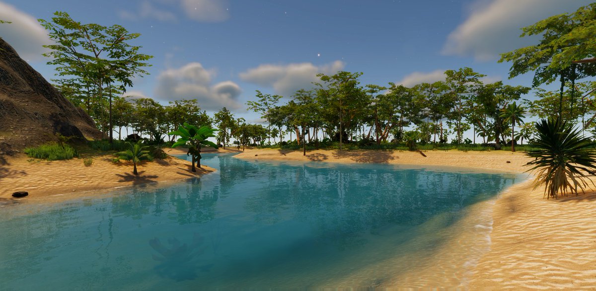 Another new island generated 🤔
#indiedev #gamedev #environment #design #game