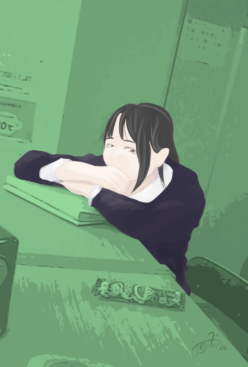 replicaworkss's tweet photo. #illustration  #art #artwork #イラスト #女の子イラスト https://t.co/dNy2aKUXWl