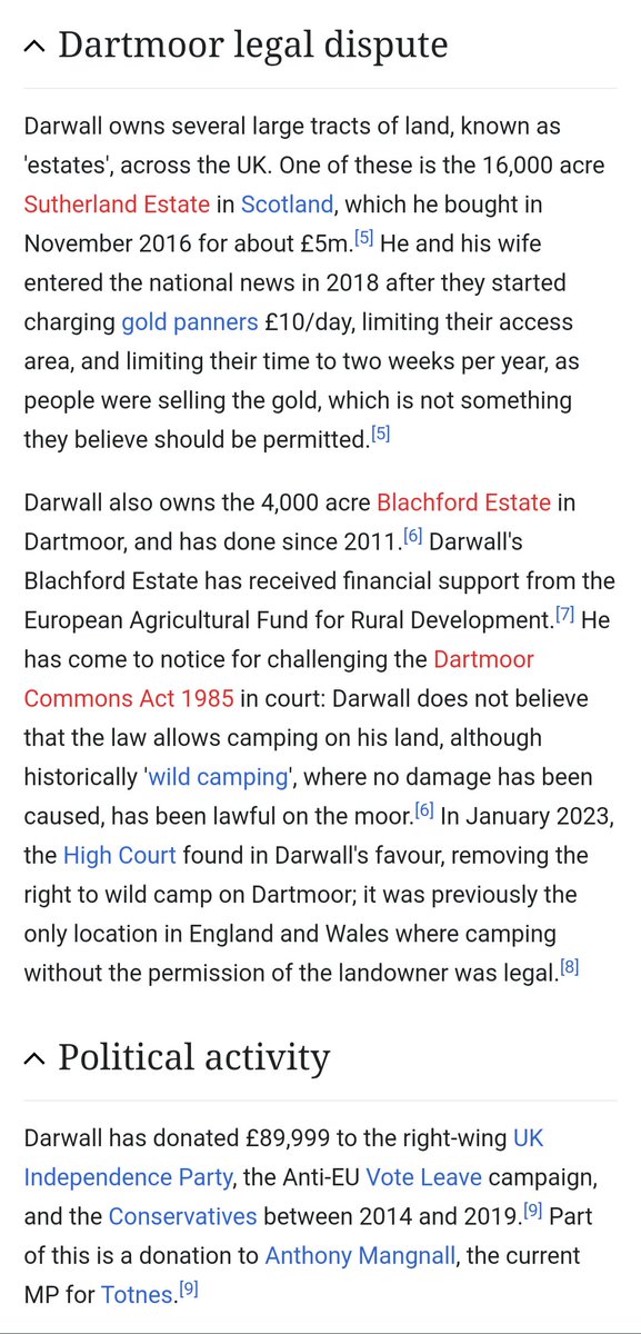 I wonder how it feels in your soul to have become one of the most despised people in the country?

en.wikipedia.org/wiki/Alexander… 

#dartmoor #RightToRoam #AlexanderDarwall