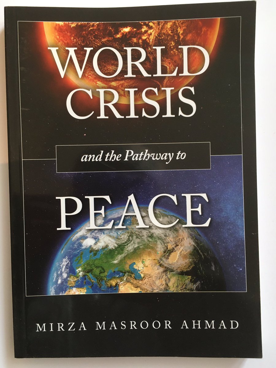HqCirid's tweet photo. The victims 3/3 and the response, a guide towards paths to peace, a book written by His Holiness Hadrat Mirza Masroor Ahmad, Imam and the Head of the Worldwide Ahmadiyya Muslim Jamaat. https://t.co/LDaRyRjIL3