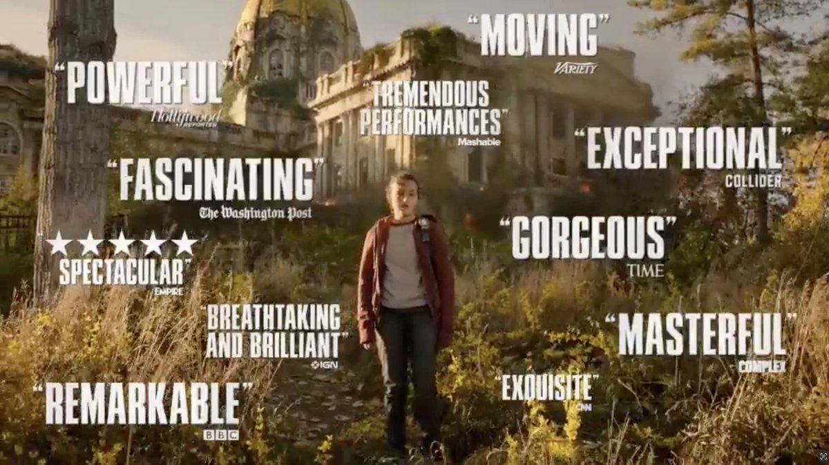 ebenbolter's tweet image. The Last of Us was such a labour of love. I moved my family to Canada for a year to DP eps 3, 4, 5 and provide some additional photography across the series. To see the critical response is hugely gratifying and I so hope audiences feel the same way. ❤️