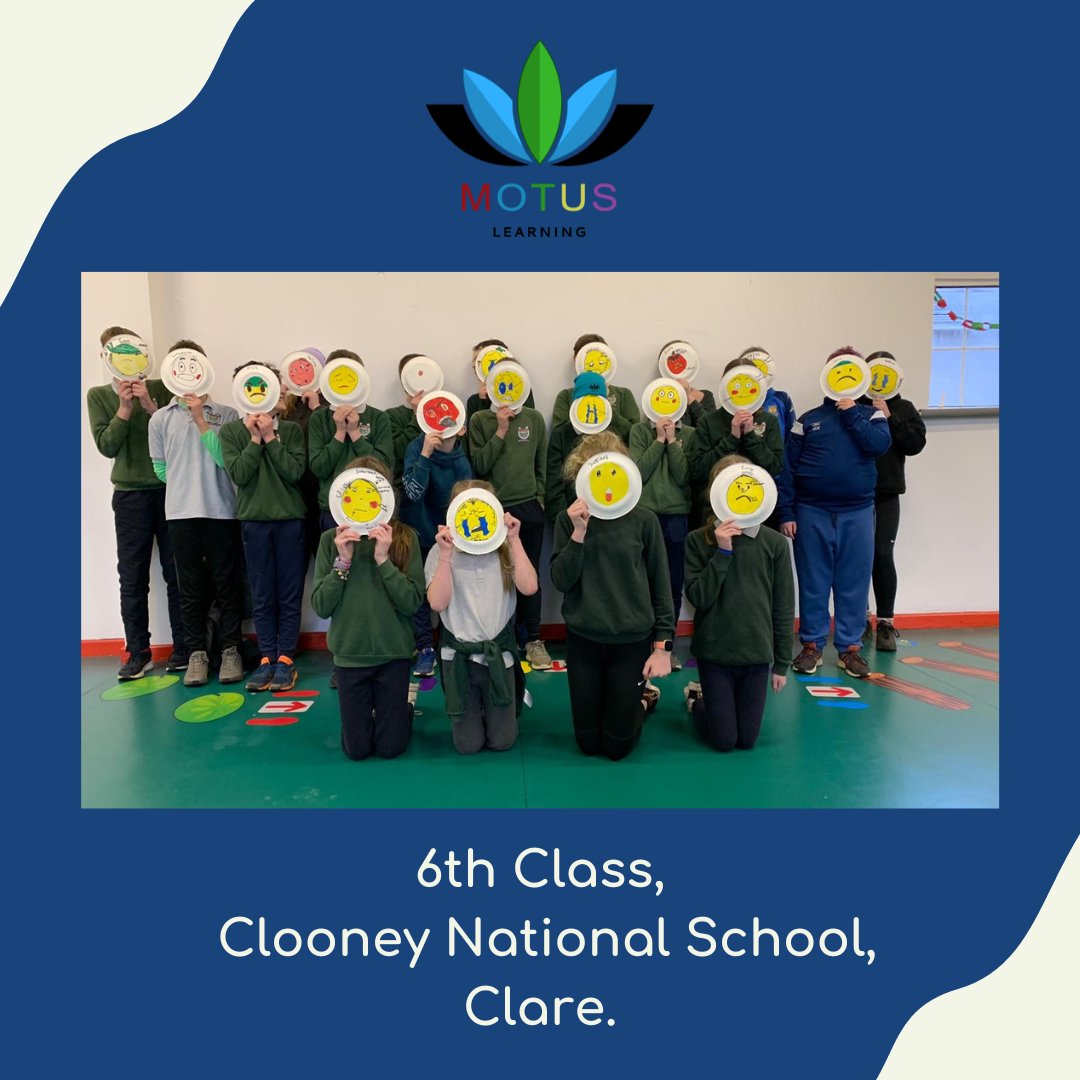 A massive well done to the 6th class students at Clooney National School, Clare, who took part in our workhsop this week. We hope you had as much fun learning as we did teaching! 👏

#emotionalintelligence #motusmovement #mentalhealtheducation