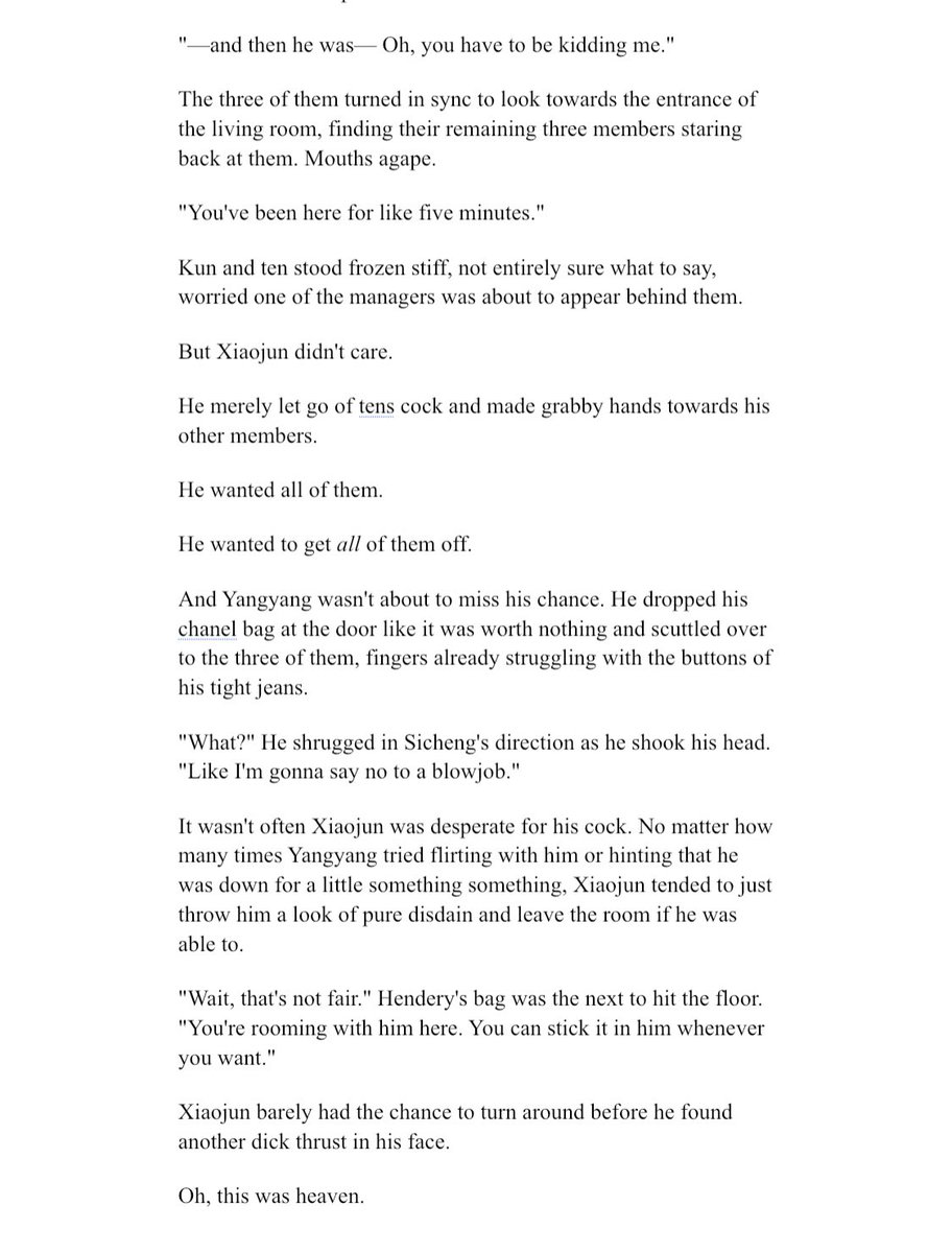 dollydejun's tweet photo. he's so greedy ๐ฅฐ #wipweekend content from their china dorm made me remember this lil post-quarantine fic!!! https://t.co/auiDob42B2
