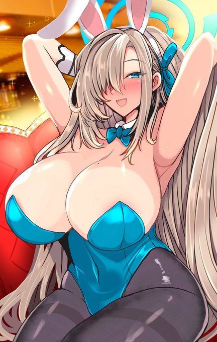 [R-18] 卯年バニーアスナ #一之瀬アスナ #ブルーアーカイブ #バニーガール  