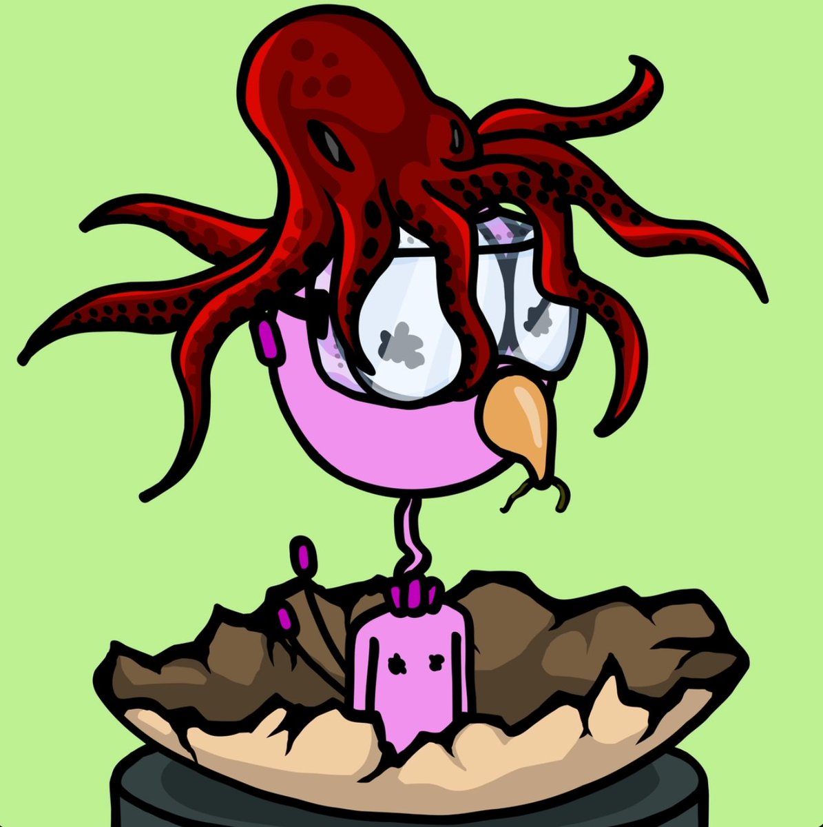 turtle_surfin's tweet photo. GM!! 🔥🥦☕️@DerpBirdsNFT #Derp https://t.co/FklJ3sCI4m