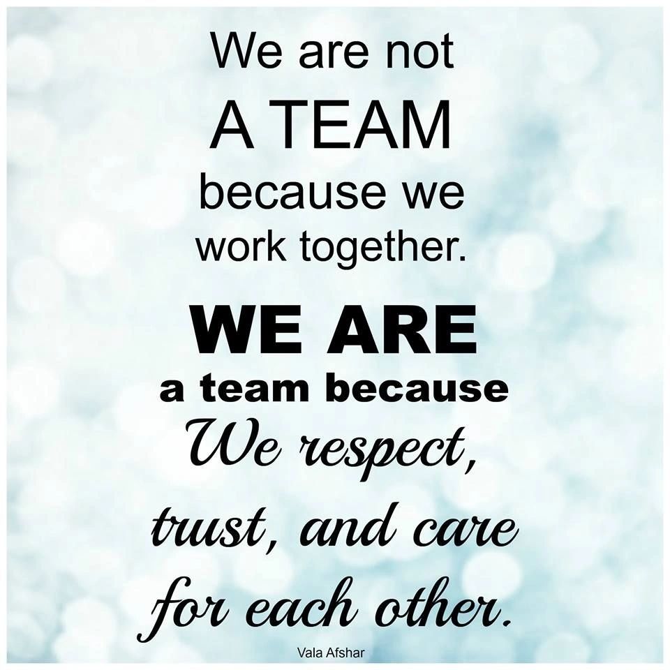 " The most successful teams are those that are able to work together cooperatively, communicate effectively and show respect for each other's ideas and opinions. "

#teamwork #respect

harpinderbhachu.com