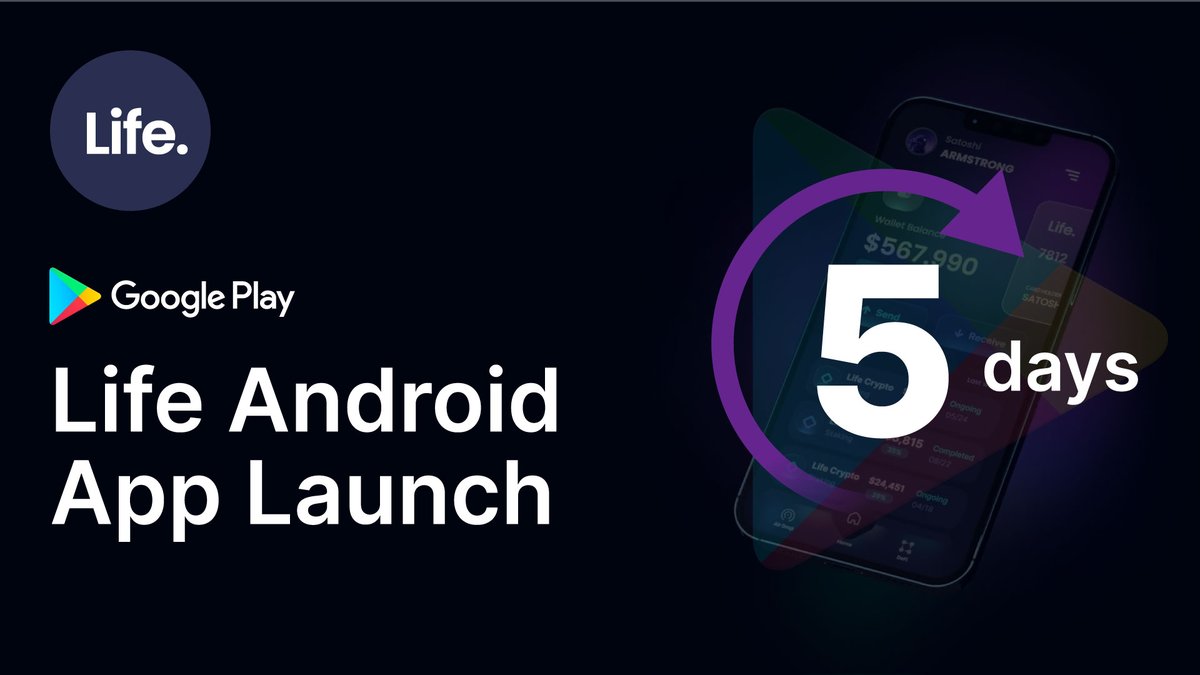 FlashyFi's tweet photo. Getting closer by the day... $LIFE https://t.co/hbSlAF7EuJ
