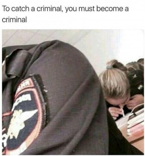 Im14N's tweet photo. @DaAngryPacifist Has anyone else seen where the thin blue line and the thin white line intersect? https://t.co/U1ByIB9Tu8
