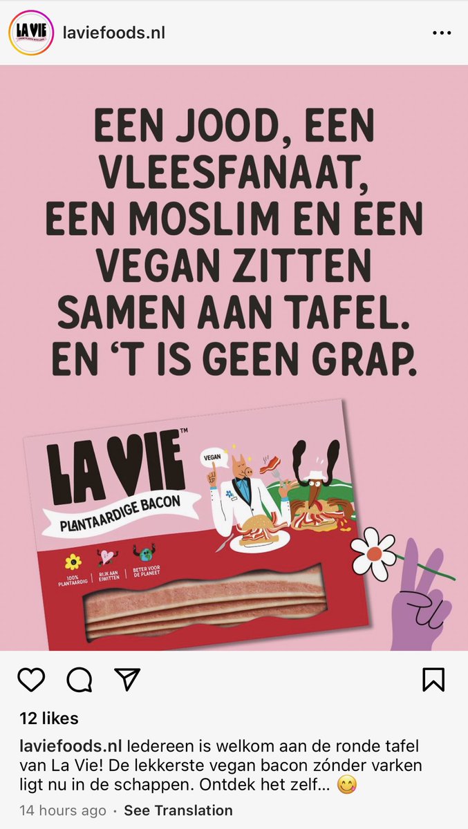 JoramAppel's tweet photo. Want het idee dat deze mensen ondanks hun verschillen zonder problemen samen kunnen leven is echt hilarisch… #laviefoods https://t.co/F3Kg5EDNuN