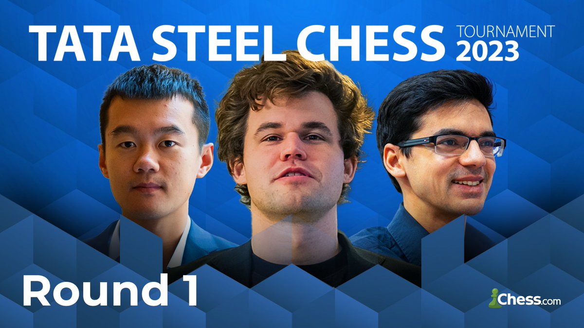 chesscom's tweet photo. 🚨 TATA STEEL IS LIVE 🚨

Including five former champions, stars of the next generation, and more of the world's top players, join @GM_Hess and @TaniaSachdev for the opening round of action! 

👉 https://t.co/lu51rp0bPg
👉 https://t.co/027Ti4fSny

#TataSteelChess https://t.co/b7fS4tPvWc