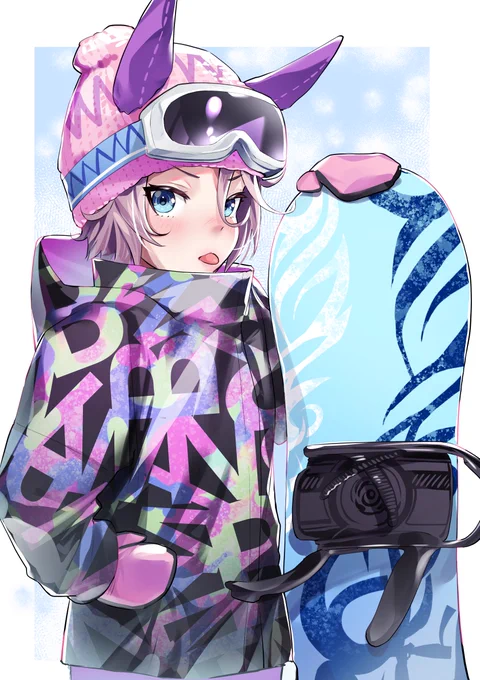 タイシンはスノボ派? #ウマ娘 