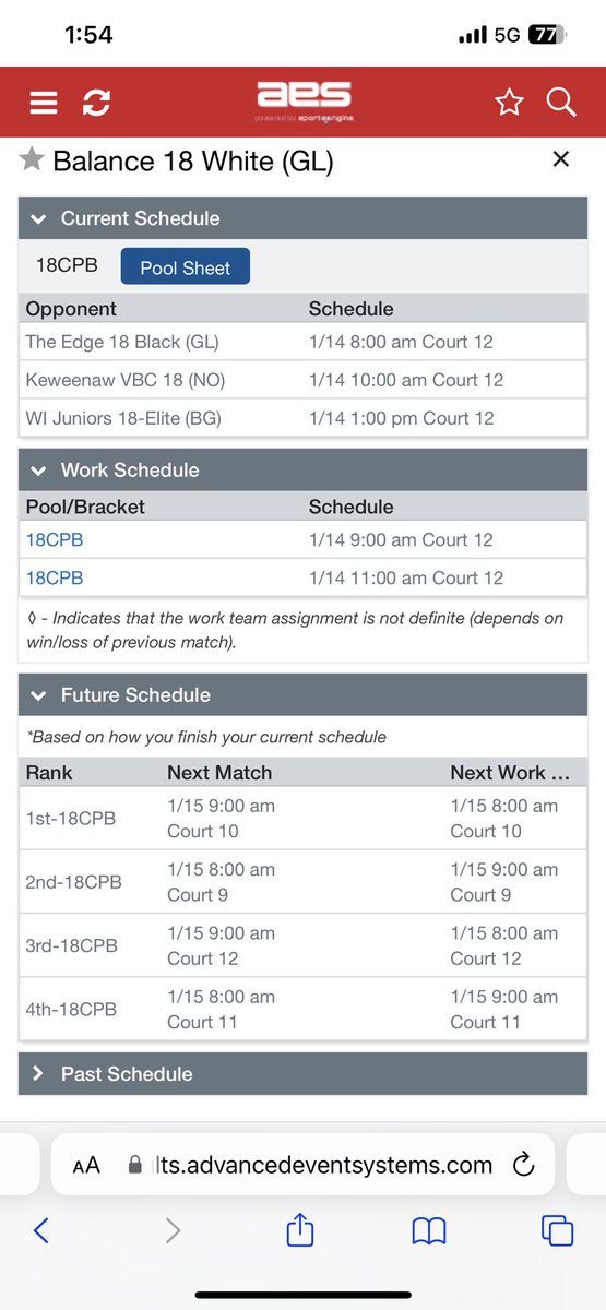 Come watch me play on court 12 of the Winter Classic!! <a href="/NCSAVB_Ward/">Brandiss Ward</a> <a href="/ncsa/">NCSA College Recruiting</a>