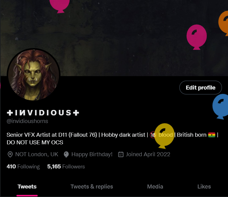 I И V I D I O U S (@invidioushorns) / Twitter