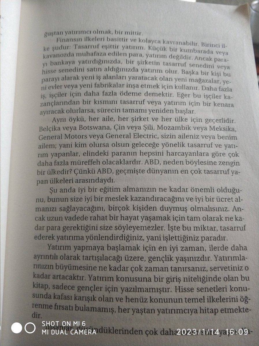 Bu haftaki kitabımız.
 #peterLynch
#KazanmayıÖgren

Borsada kazanmaktan önce, tasarruf yapmayı öğrenin.

Tasarruf ve borsa