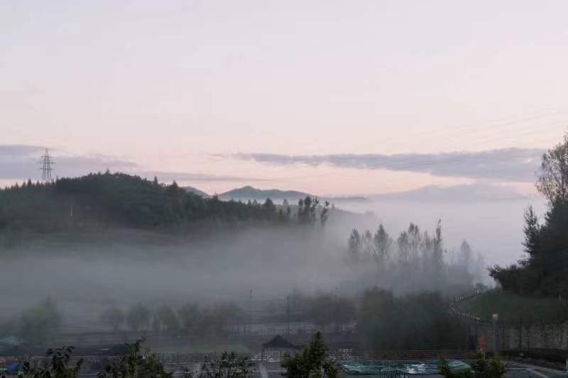 ayanghxhnc's tweet photo. 有的时候蛮想回家看日出的，站在矮矮的山上去看远方的云，去看若隐若现的树，随着冬天的凛冽微风摇晃，跟随太阳去迎接这个小镇平凡的一天。 https://t.co/7TfPEPNuB6