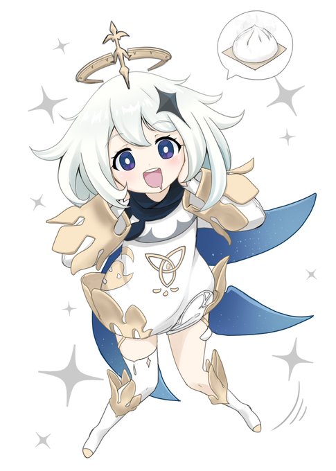 #見た人も無言で白い何かを上げる 