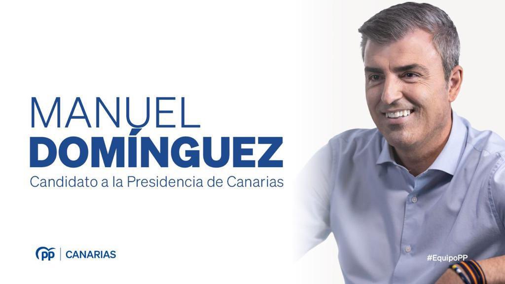 ppdecanarias's tweet photo. Nuestro presidente, @MDominguez_pp, candidato a la presidencia del Gobierno de Canarias.

Tenemos Un Plan Para Gobernar, con el mejor candidato: 

#ManuelDominguezPresidente https://t.co/Khmgx2MhAy